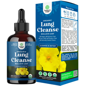 Flacon de Gouttes de Molène Bio Natures Craft 120 ml vue avant