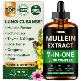 Flacon de gouttes de molène Fidus 120 servings vue avant