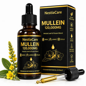 Flacon de gouttes de Mullein de NestiaCare 2 Fl Oz