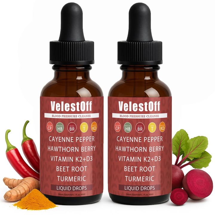 Flacon de gouttes de poivre de cayenne DFTLUUE 60ml vue avant