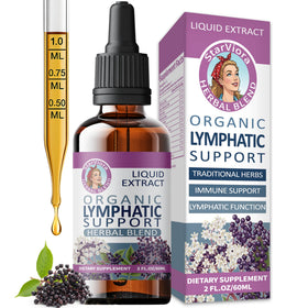 Flacon de gouttes de soutien lymphatique StarViora 60 mL