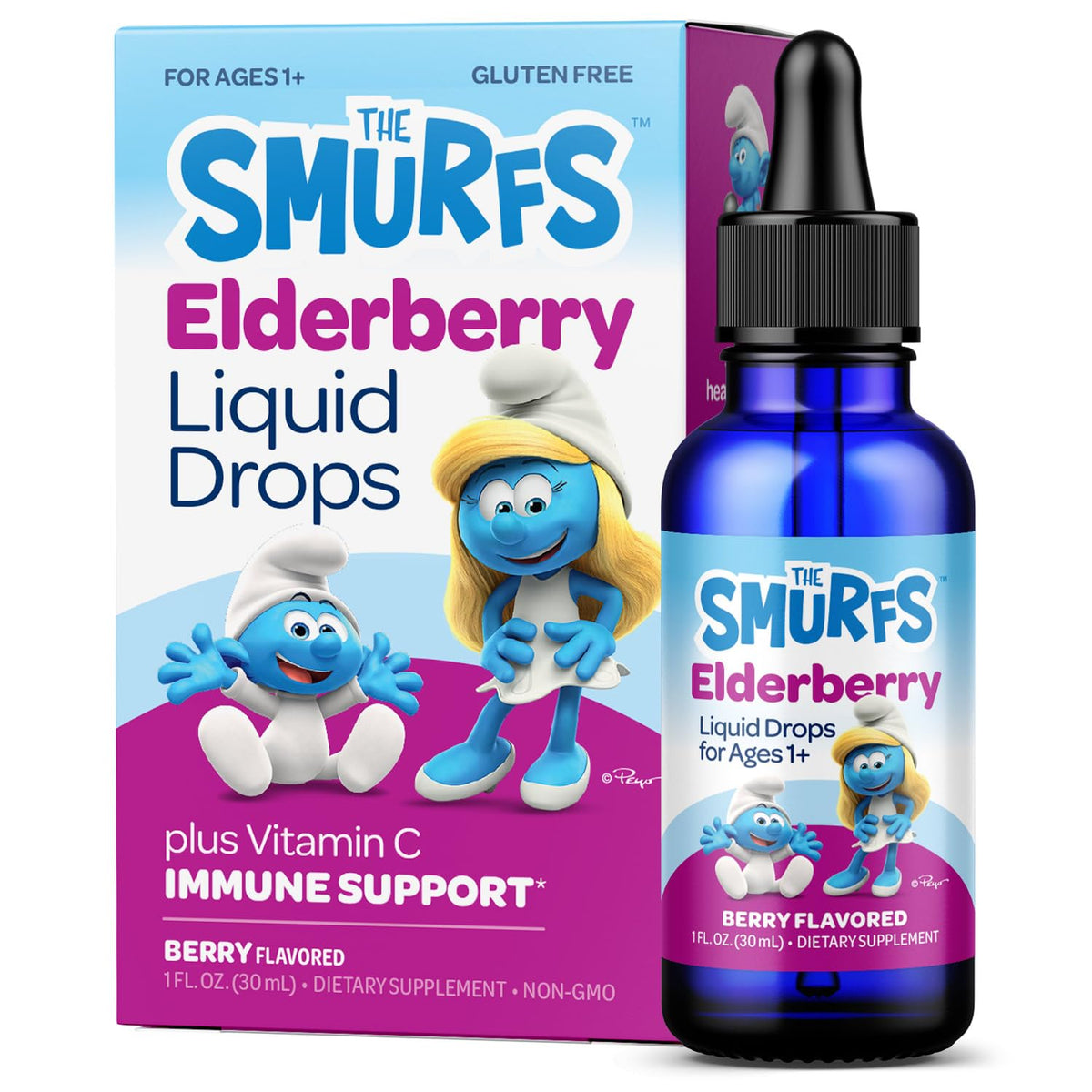 Flacon de gouttes de sureau VITABURST pour enfants, 30 doses