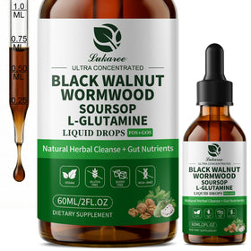 Flacon de gouttes de verveine Lukaree 141g avec étiquette