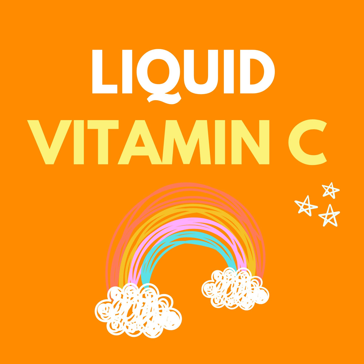Flacon de gouttes de vitamine C Arymar vue de côté