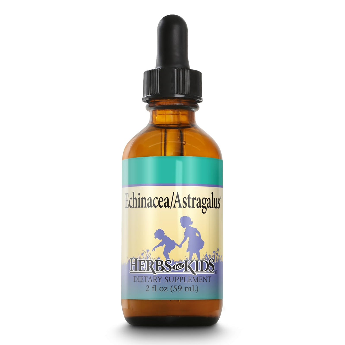 Flacon de gouttes Echinacea Astragalus Herbs For Kids 60 ml