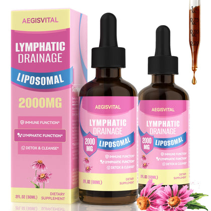 Flacon de gouttes liposomales Aegisvital 120 ml vue avant
