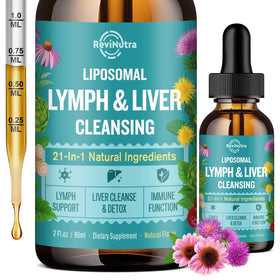 Flacon de Gouttes Liposomales Drainage Lymphatique ReviNutra 2 Fl Oz