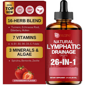 Flacon de gouttes liposomales Migcopat de 60 mL avec étiquette visible