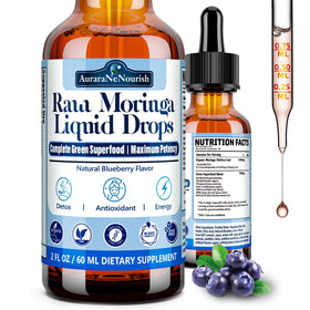 Flacon de gouttes liquides AuraraNeNourish Moringa 10:1 60ml