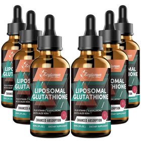 Flacon de gouttes liquides de glutathion liposomal Zeylamum 2000mg vue de face