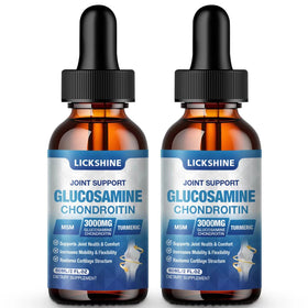 Flacon de gouttes liquides Lickshine Glucosamine Chondroïtine 2000mg