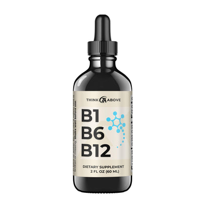 Flacon de gouttes liquides Think Above de 60 ml avec étiquette colorée