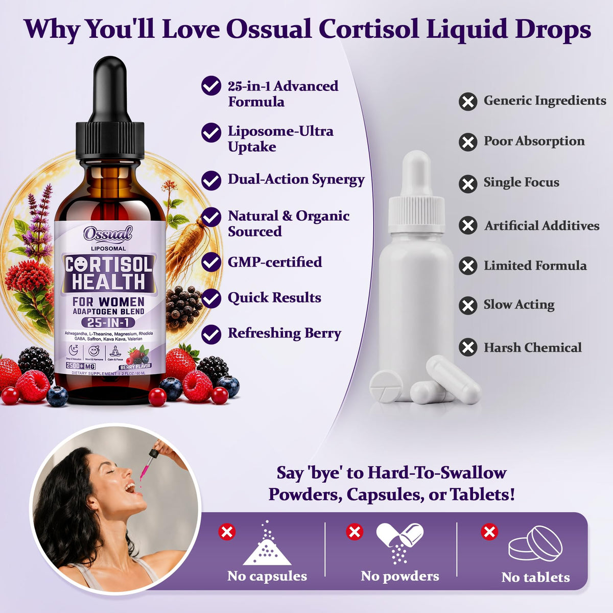 Flacon de gouttes Ossual avec dosage de 2ml