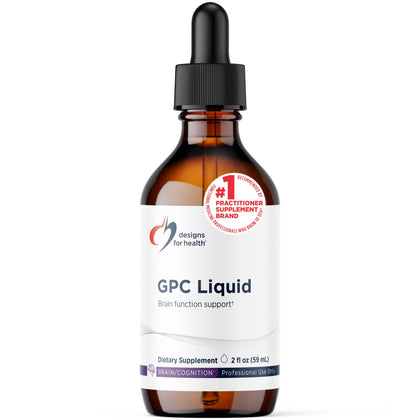 Flacon de GPC Liquide 600mg Designs for Health vue avant