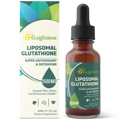 Flacon de Guigmiens Glutathione Liposomal 1500 mg 2,02 fl oz