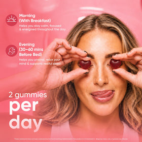 Flacon de gummies Ashwagandha WeightWorld avec étiquette
