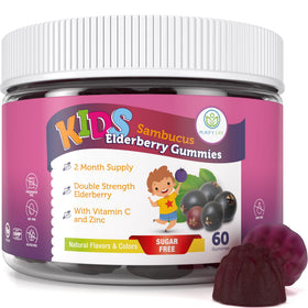 Flacon de gummies au sureau Purify Life avec 60 gummies à l'intérieur
