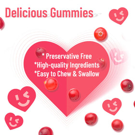 Flacon de gummies Babivek contenant 60 gummies pour 30 jours