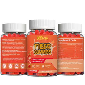 Flacon de gummies Babivek sur une table