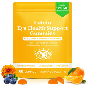 Flacon de gummies de luthéine et zéaxanthine de Bestniffes