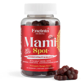 Flacon de gummies Encinta Herbal Mami Spot 60 gummies saveur ananas mangue