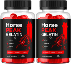 Flacon de gummies Gelée de Cheval Peak OVICIA vue de face