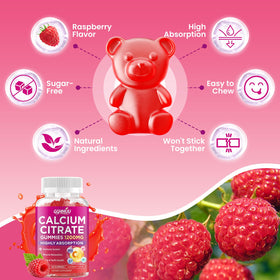 Flacon de gummies GGMMUU ouvert avec gummies à l'extérieur
