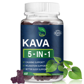 Flacon de Gummies Kava Kava de Herbscradle, 60 gommes