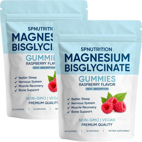 Flacon de gummies KOVGOCY de magnésium bisglycinate 400mg, 60 gummies