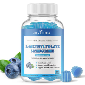 Flacon de gummies L-Méthylfolate JOVITHEA de 60 pièces