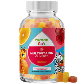 Flacon de gummies multivitamines Phytoral pour enfants, 90 comprimés