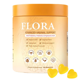 Flacon de gummies MZXDXZE de soutien vaginal avancé, 60 unités
