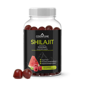 Flacon de gummies Shilajit Pur Himalayen CogniTune 60 unités