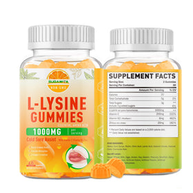 Flacon de gummies SUGAWITA L-Lysine 1000 mg, 120 unités