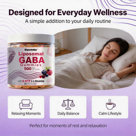 Flacon de gummies Vigorintha avec étiquette visible
