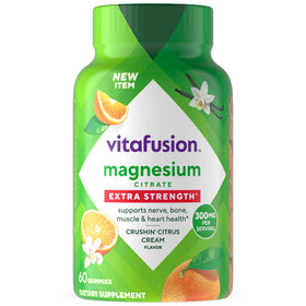Flacon de gummies Vitafusion au citrate de magnésium de 60 unités