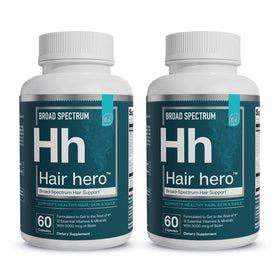 Flacon de Hair Hero Essential Elements avec 60 vitamines pour cheveux