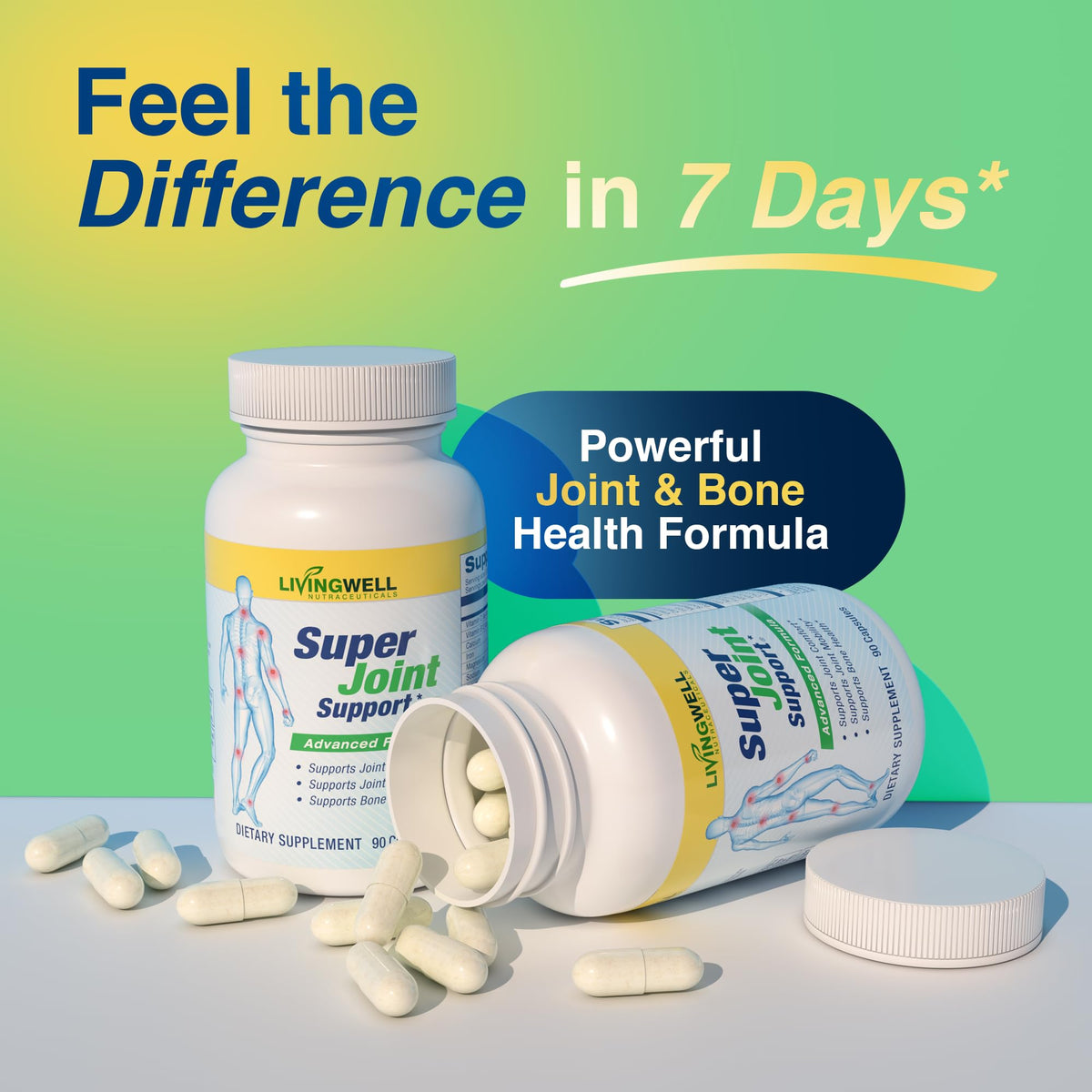 Flacon de HEAL-N-SOOTHE avec étiquette des ingrédients