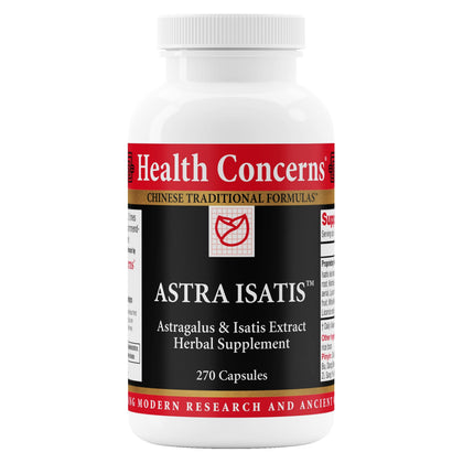 Flacon de Health Concerns Astra Isatis avec 270 capsules