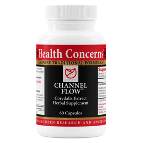 Flacon de Health Concerns Channel Flow avec 60 capsules