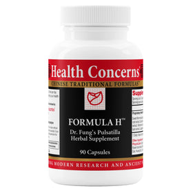 Flacon de Health Concerns Formule H avec 90 capsules végétales