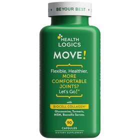 Flacon de Health Logics Move! 90 capsules vue de face
