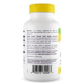 Flacon de Healthy Origins Astaxanthin AstaPure 150 gélules
