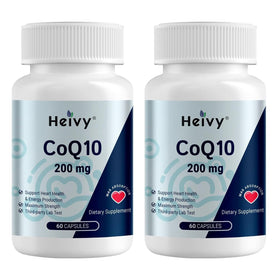Flacon de Heivy CoQ10 200mg avec 120 capsules