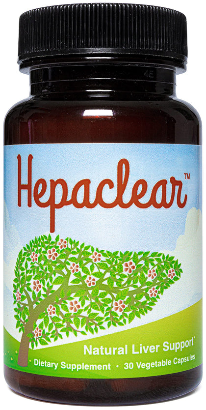 Flacon de Hepaclear Complément Alimentaire Soutien Hépatique 41g vue avant