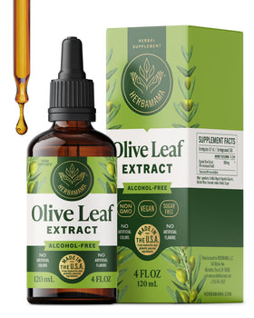 Flacon de HERBAMAMA Extrait de Feuille d'Olive 500 mg