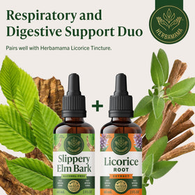 Flacon de HERBAMAMA Slippery Elm 159g dans une cuisine