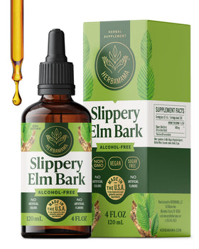 Flacon de HERBAMAMA Slippery Elm 281g vue de face