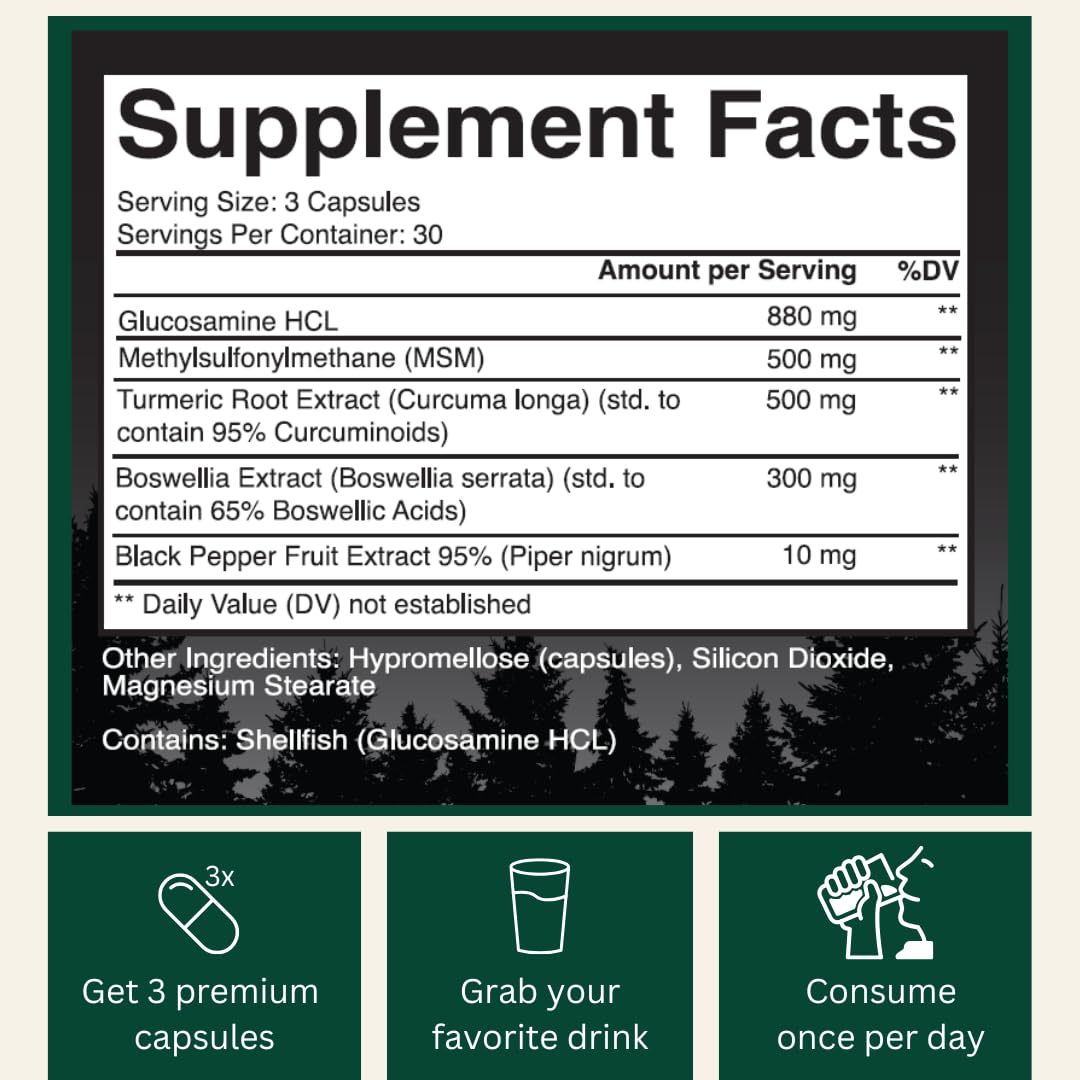 Flacon de HIKER'S BLEND Complément Alimentaire Articulaire ouvert