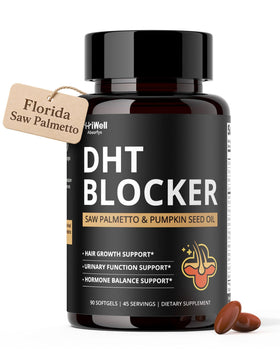 Flacon de HiWell Absorfyx DHT Blocker pour homme, 90 gélules